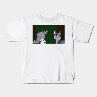 Twitcheyes and Cinderpelt Kids T-Shirt